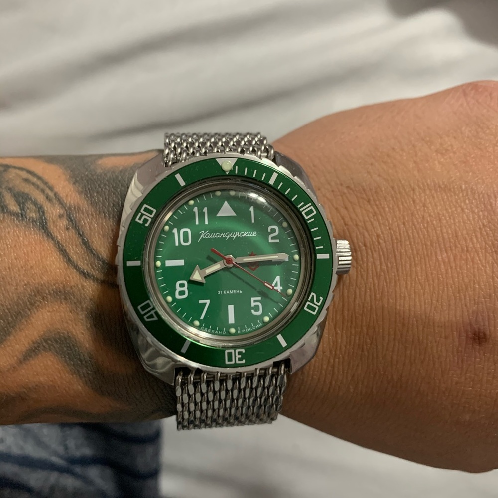 Automatic Watch - Vostok Russian Diver custom